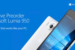 SMARTPHONE TERBARU : Microsoft Akhirnya Buka Pre-Order Lumia 950 di Indonesia