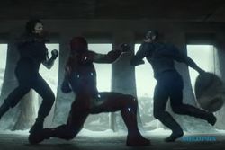 FILM TERBARU : Iron Man Dikeroyok Captain America dan Winter Soldier di Trailer Civil War 