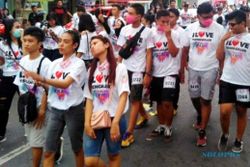 PILKADA 2015 : Libatkan 1.500 Anak Muda, Trenggalek Specta Run Diklaim Tak Politis