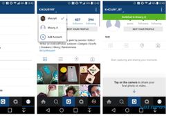 APLIKASI ANDROID : Instagram Uji Coba Fitur Sign-In dengan 2 Akun Sekaligus
