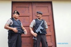 Gereja di Madiun Dijaga Ketat Pasca Bom Makassar