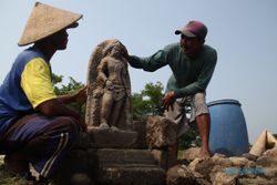 PENEMUAN ARCA BOYOLALI : Arkeolog: Arca Teras Bagian Candi Hindu