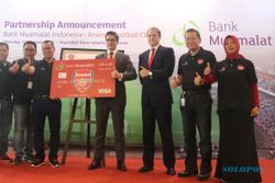 SPONSOR KLUB : Arsenal Gandeng Bank Muamalat Indonesia