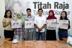 Kunjungan Penerima Beasiswa Pendidikan Indonesia LPDP ke Harian Jogja
