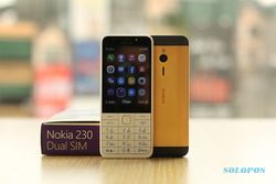 PONSEL TERBARU : Nokia 230 Emas 24 Karat Dijual Rp1,7 Juta, Mau?