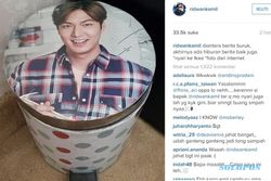 TRENDING SOSMED : Foto Lee Min Ho di Tempat Sampah, Ridwan Kamil Girang