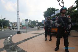 BOM SARINAH THAMRIN : Antisipasi Teroris, Polres Banyumas Gelar Razia di Stasiun Besar