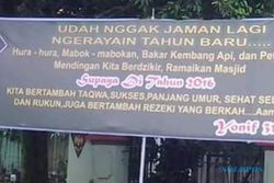 TAHUN BARU 2016 : Member Paguma Ramai Bahas Spanduk Tahun Baru Yonif 315/Garuda Bogor...
