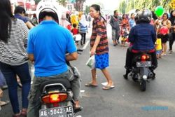 CAR FREE DAY MADIUN : Pengunjung Usul Pembubaran CFD Madiun dengan Mobil Patroli
