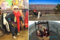 KISAH INSPIRATIF : Divonis Kanker, Nenek Ini Malah Keluyuran Keliling Dunia