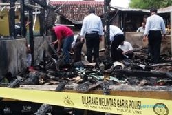 KEBAKARAN MADIUN : Kebakaran Rumah Akibat Korsleting, Polisi Imbau Warga Lebih Hati-Hati