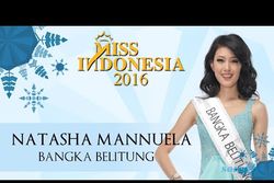 MISS INDONESIA 2016 :  Ini Jawaban Penentu Kemenangan Natasha Bangka Belitung Raih Mahkota Miss Indonesia 2016