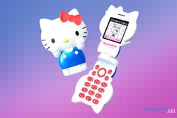 PONSEL TERBARU : Cantik, Ponsel Hello Kitty Ini Cuma Rp1,3 Juta