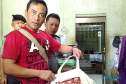 Pedagang Daging Sapi Campur Babi Jadi Tersangka, Rekan Diburu