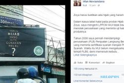 KERUDUNG HALAL : Heboh Jilbab Halal, LPPOM MUI: Zoya Tak Boleh Mengklaim Halal