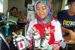 RAMADAN 2016 : PMI Bojonegoro Fasilitasi Pendonoran Darah di Malam Hari