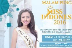 MISS INDONESIA 2016 : Malam ini, Puncak Miss Indonesia 2016