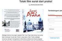 FILM TERBARU : Isu Plagiat, Beredar Petisi Boikot Film Surat dari Praha