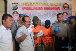 NARKOBA NGAWI : Bawa 2,04 Gram Sabu-Sabu, 2 Warga Karangsari Diciduk Polisi