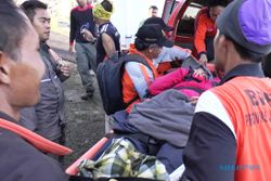 PENDAKIAN GUNUNG LAWU : BPBD Karanganyar Evakuasi Pendaki Asal Kuningan dari Gunung Lawu, Ini Alasannya