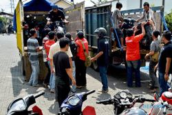 FOTO PENCURIAN SEMARANG : Polisi Semarang Rampas 25 Motor Curian