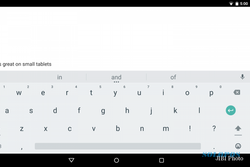 TEKNOLOGI TERBARU : Google Keyboard Android Bisa untuk Ngetik 1 Tangan