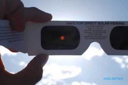 GERHANA MATAHARI TOTAL : Ini Fungsi Kaca Mata Pelindung Saat Nonton GMT