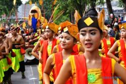 FOTO HARI JADI GROBOGAN : Begini Karnaval Boyong Grobogan