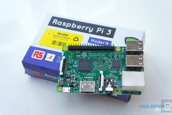 KOMPUTER TERBARU : Ada Wifi dan Bluetooth, Raspberry Pi 3 Dijual Rp464.275