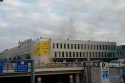 LEDAKAN BOM BELGIA : Ini Kumpulan Foto Ledakan Bom di Bandara Brussels