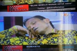 TRENDING SOSMED : Diundang Talk Show di TV One, Sumanto Malah Tidur Saat Acara Berlangsung