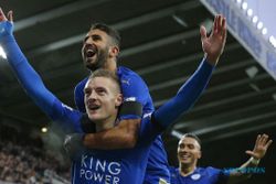 LIGA INGGRIS : Leicester Terpuruk, Ranieri Harus Cadangkan Vardy dan Mahrez