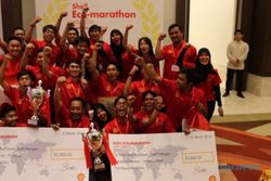 MOBIL HEMAT ENERGI : Hebat! Mobil Hemat Energi Mahasiswa UI Terbaik di Shell Eco Marathon Asia 2016