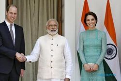 KISAH UNIK : Jabat Tangan PM India Membekas di Tangan Pangeran William