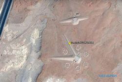 FENOMENA UFO: Google Earth Tangkap Bangunan Aneh di Mesir