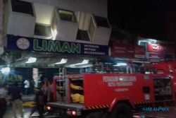 KEBAKARAN JOGJA : Korsleting pada Unit Printer Picu Api di Toko Liman