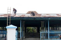 KERATON KASUNANAN SOLO : Ini Asal Dana Renovasi Sitihinggil Kidul