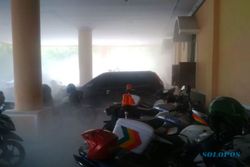 KEBAKARAN SOLO : MCB Kantor Dishubkominfo Terbakar, Sistem Transportasi Pintar Lumpuh Sejam