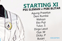 PSBI VS PSS SLEMAN : Rizky Novriansyah Bawa PSS Unggul 1-0