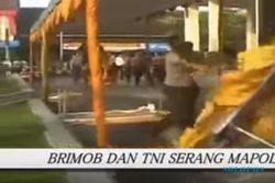 TRENDING SOSMED : Video Brimob dan TNI Serang Mapolres Blitar Kota Bikin Heboh, Ternyata...