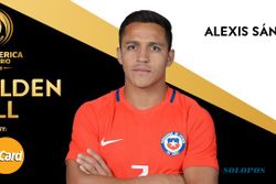 COPA AMERICA CENTENARIO : Bawa Chile Juara, Alexis Sanchez Raih Golden Ball