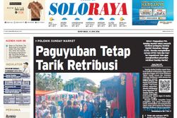 SOLOPOS HARI INI : Soloraya Hari Ini: Paguyuban Tetap Tarik Retribusi Sunday Market