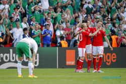 HASIL AKHIR BABAK 16 BESAR : Wales Menang Berkat Gol Bunuh Diri