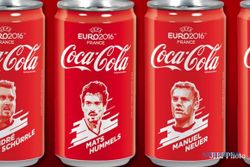 PIALA EROPA 2016 : Ini Baru Keren! Pemuda Solo Ukir Wajah Skuat Jerman di Kaleng Coca-Cola