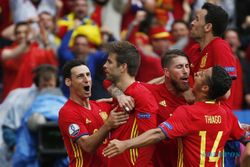 HASIL AKHIR SPANYOL VS CEKO : Kuasai Pertandingan, La Furia Roja Menang Tipis 1-0