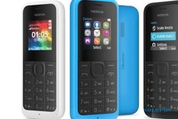 PONSEL MURAH : Hadir di Indonesia, Nokia 105 Dual SIM Dilego Rp275.000