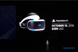 KONSOL GAME TERBARU : PS VR di Indonesia Dijual Rp6,69 Juta