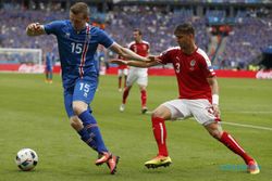 HASIL AKHIR ISLANDIA VS AUSTRIA : Islandia Menang 2-1 Lewat Gol Injury Time