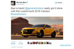 MOBIL CHEVROLET: Keren! Ini Camaro Pemeran Bumblebee di Transformers 2017