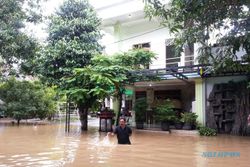 BANJIR SOLO : Rumah Pribadi Wali Kota Solo Terendam Banjir, Begini Kondisinya